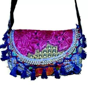 Handmade in India Crossbody Banjara Purse Hancbag